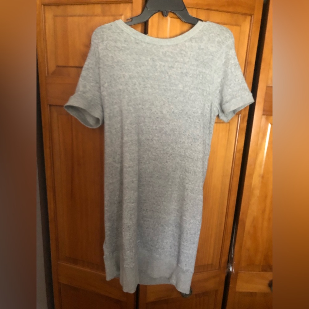 BCBG MaxAzria FLEECE SCOOP BACK DRESS